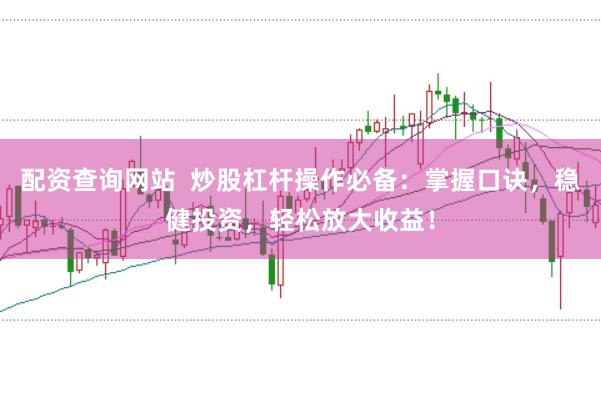 配资查询网站  炒股杠杆操作必备：掌握口诀，稳健投资，轻松放大收益！