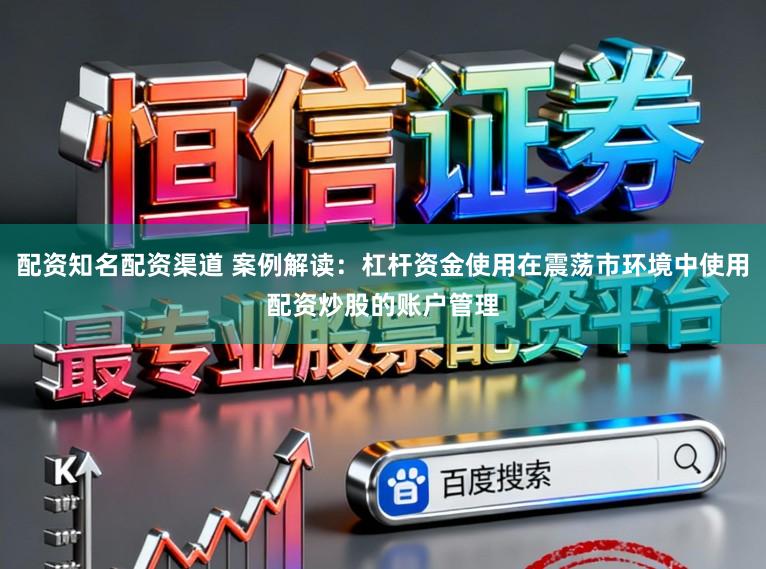 配资知名配资渠道 案例解读：杠杆资金使用在震荡市环境中使用配资炒股的账户管理