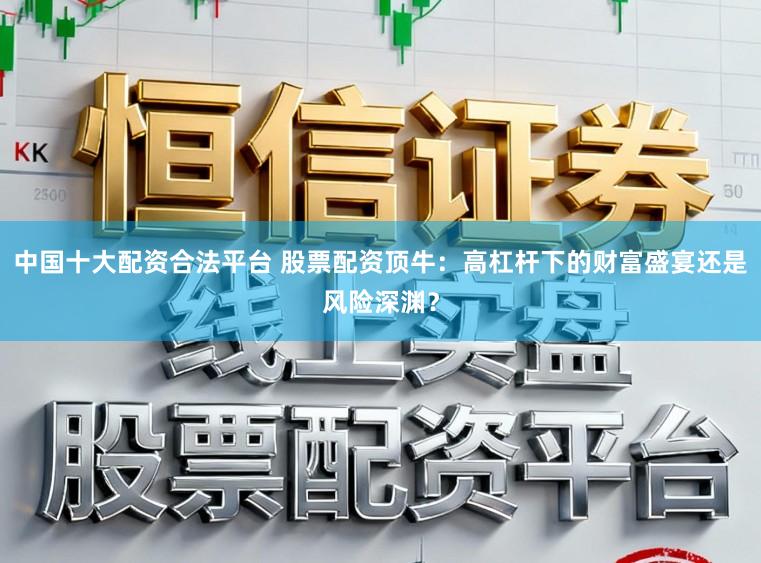 中国十大配资合法平台 股票配资顶牛：高杠杆下的财富盛宴还是风险深渊？