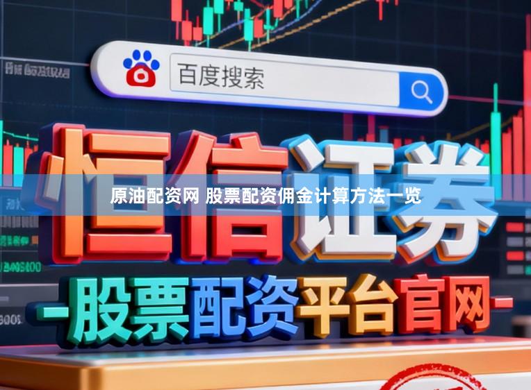 原油配资网 股票配资佣金计算方法一览