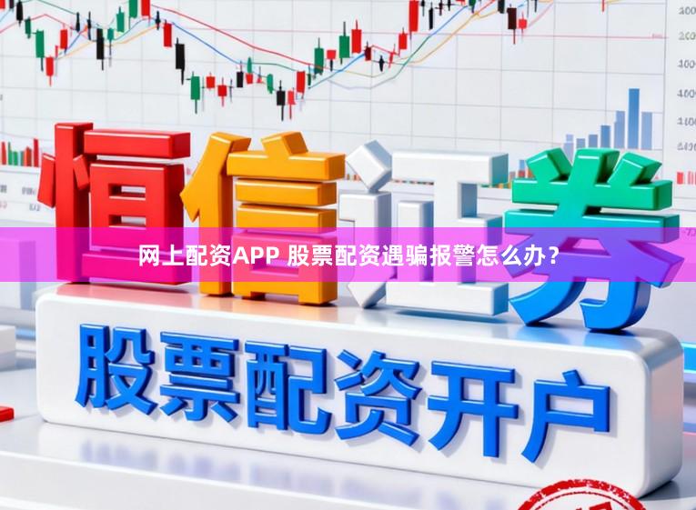 网上配资APP 股票配资遇骗报警怎么办？